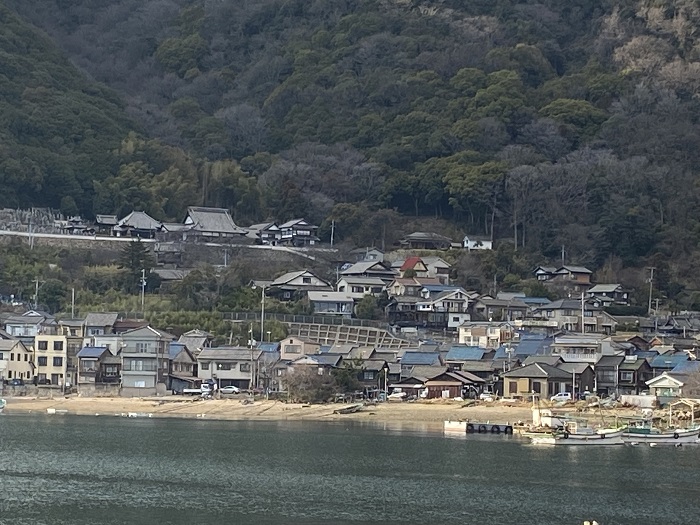 鞆の浦の町並み