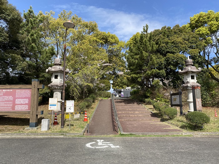 田原坂記念公園の入口