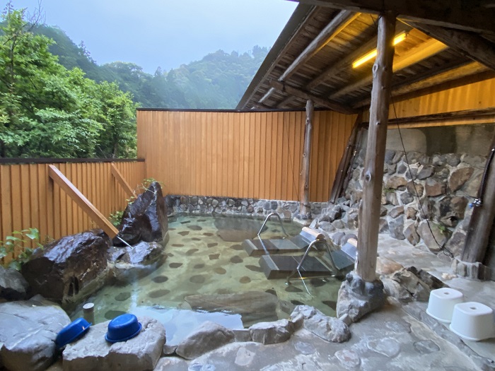 天之川の露天風呂と寝ころび湯