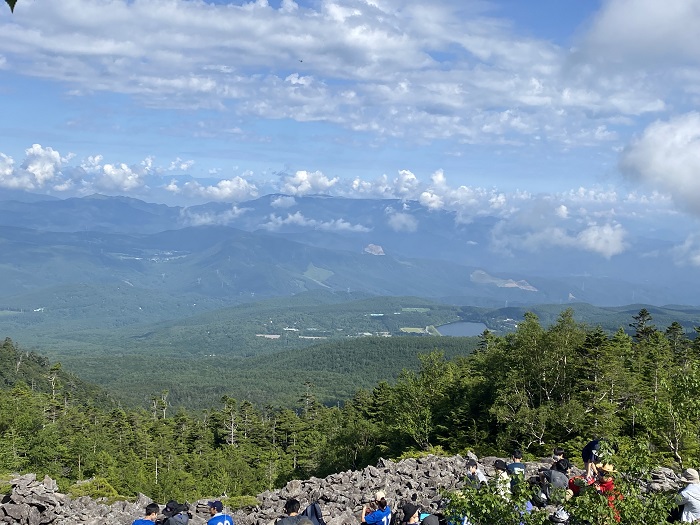 天狗の露地から見える美しい風景