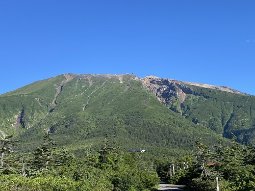 田ノ原から見る御嶽山