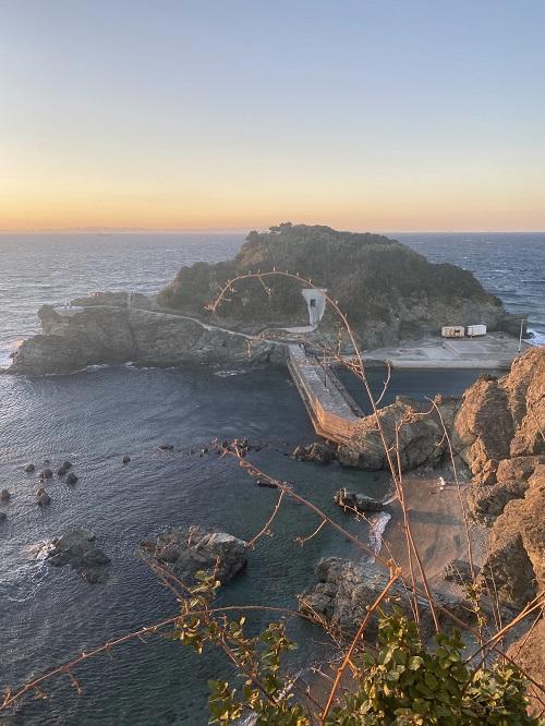 佐多岬から見える風景