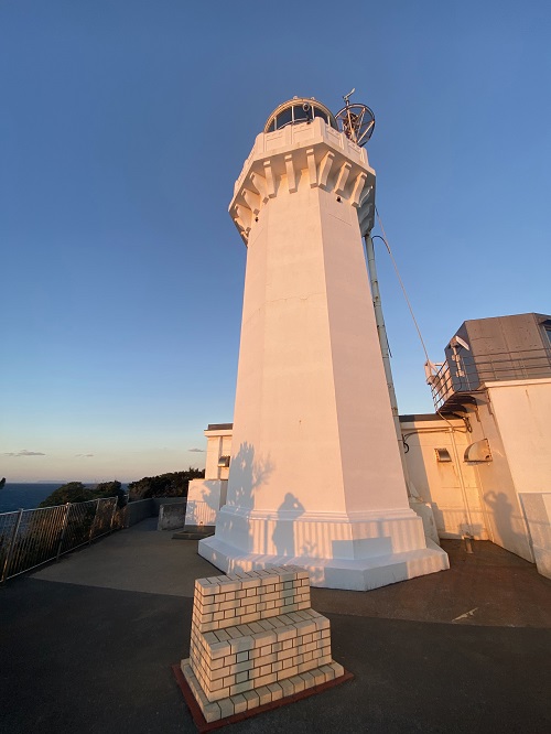 夕陽に映える佐田岬