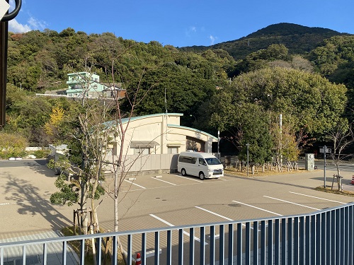 佐多岬はなはなの駐車場