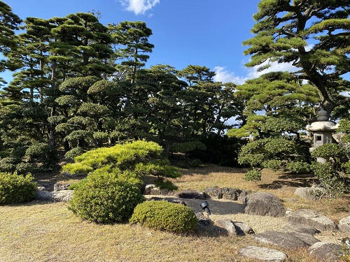 高松城のお庭