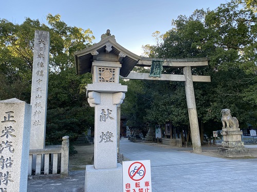 大山祇神社の鳥居