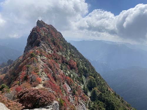 石鎚山の天狗岳