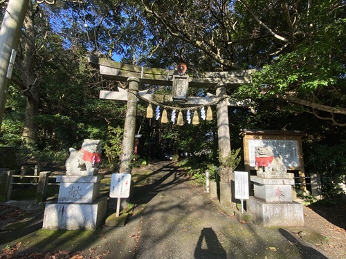 鹿島宮の鳥居