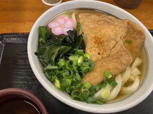 綿谷のきつねうどん