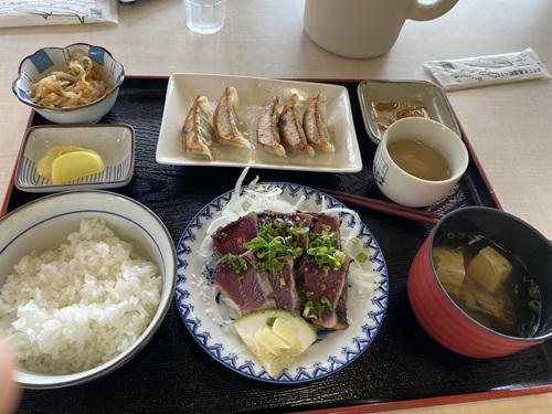 黒潮一番館のぼっちり定食