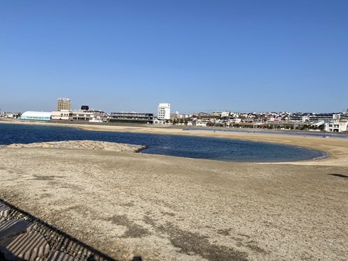 大蔵海岸の浜と海