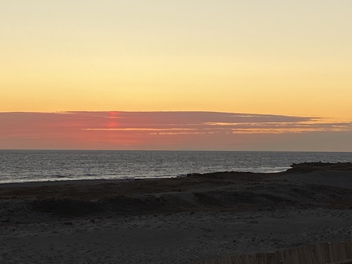 夕暮れの中田島砂丘