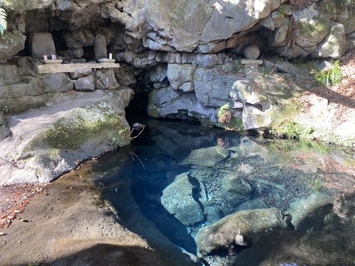 お鬢水の遠景