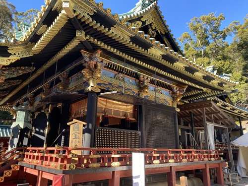 久能山東照宮の御社殿