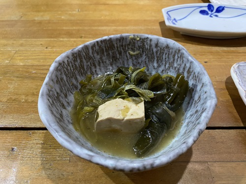 笑福の昆布と豆腐の煮物