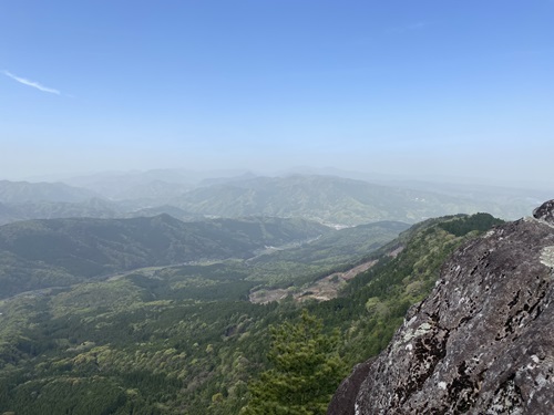 第一展望地の開けた景色