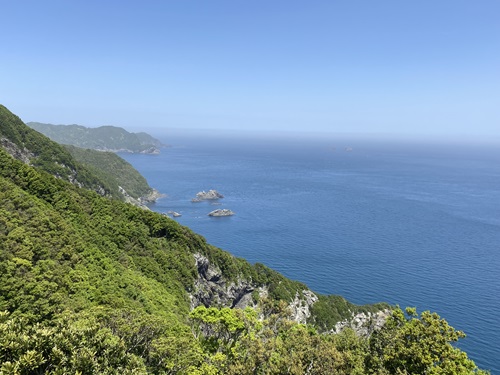 鶴御埼展望台からの風景