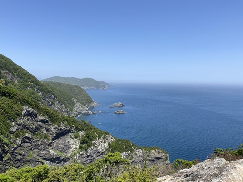 九州最東端の地から見る海の風景