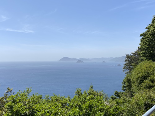 九州最東端の地から見る海と島かげ