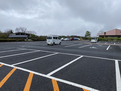 長者原駐車場の遠景