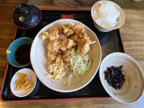 みちしるべのとり天定食