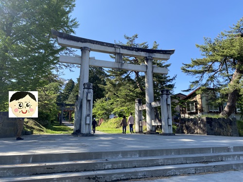 岩木山の鳥居