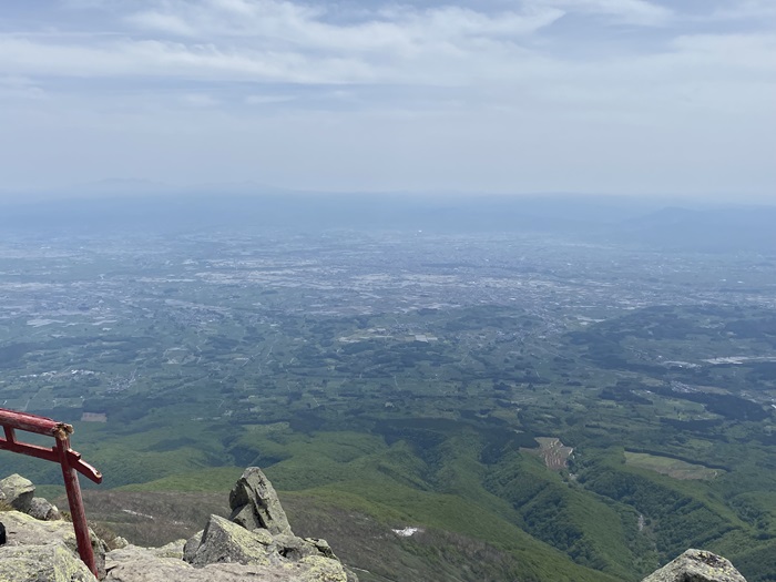 岩木山山頂から見える絶景