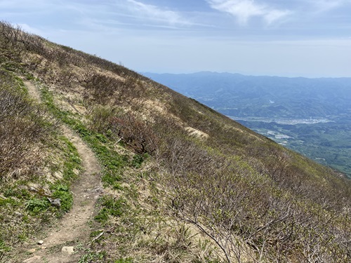 鳥海山の山道