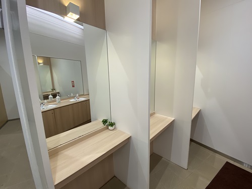 道の駅石狩のトイレの洗面台