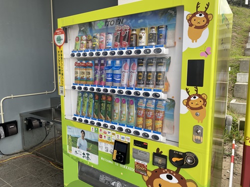 道の駅石狩の自動販売機