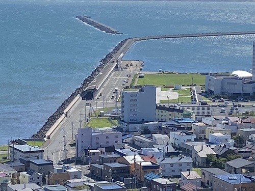 稚内森林公園から見る海