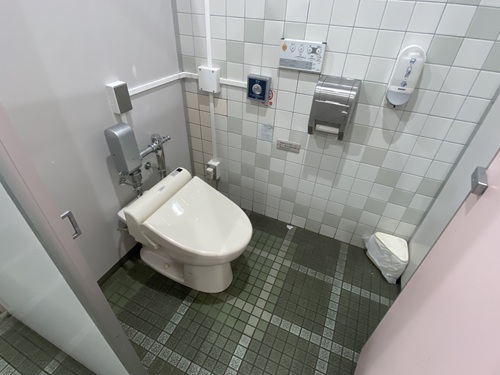 道の駅サロマ湖のトイレの個室