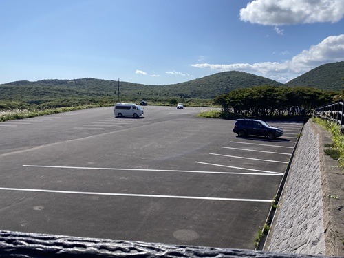 恵山火口原駐車場