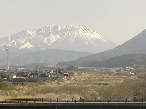 雪の大山