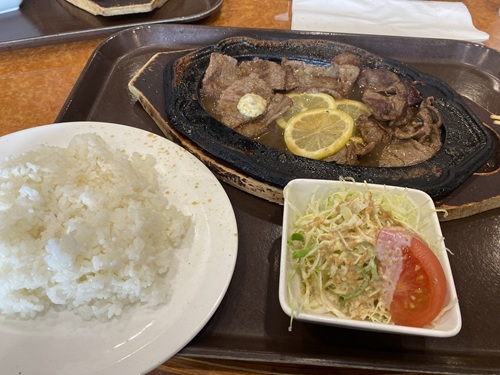 道の駅させぼっくす99のレモンステーキ