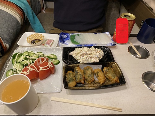 道の駅ひまわりの晩御飯