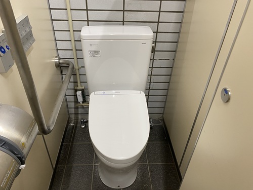 道の駅ひまわりのトイレ個室