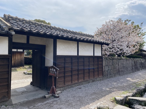 島原武家屋敷の入り口