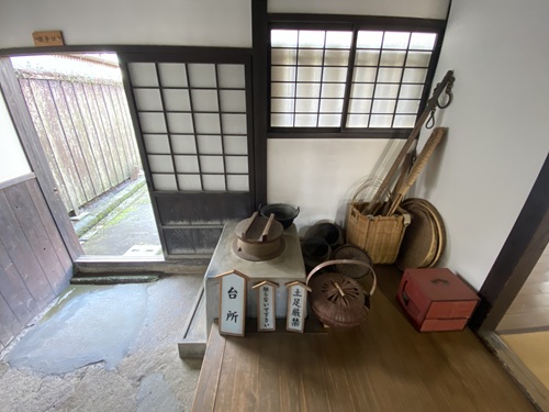 島原武家屋敷の台所