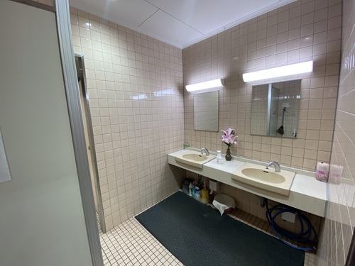 道の駅上天草のトイレの洗面台