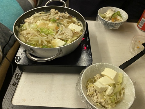 道の駅上天草で食べたお鍋