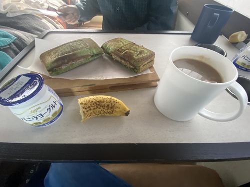道の駅上天草で食べた朝のホットサンド