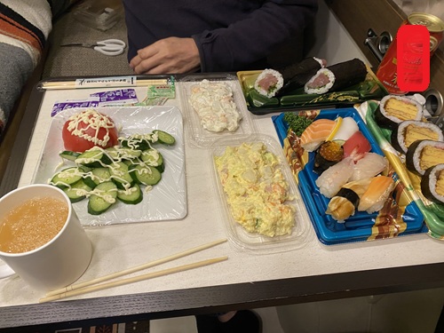 道の駅おおとうの晩御飯