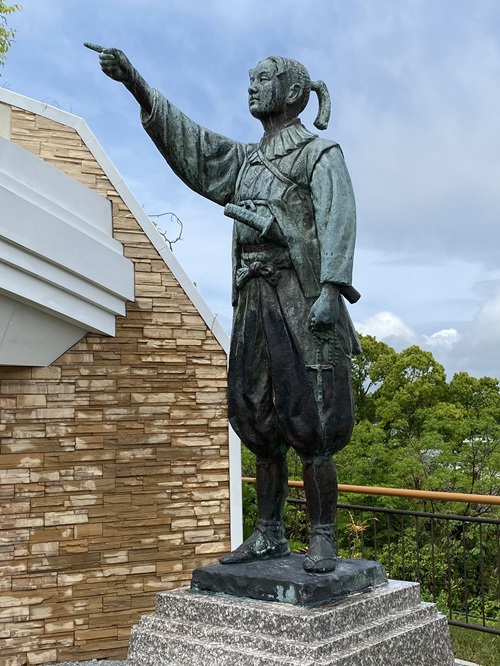 天草キリシタン館にある天草四郎像