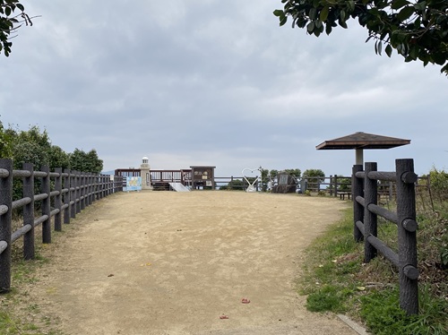 毘沙ノ鼻の広場