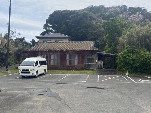 神崎鼻公園の駐車場