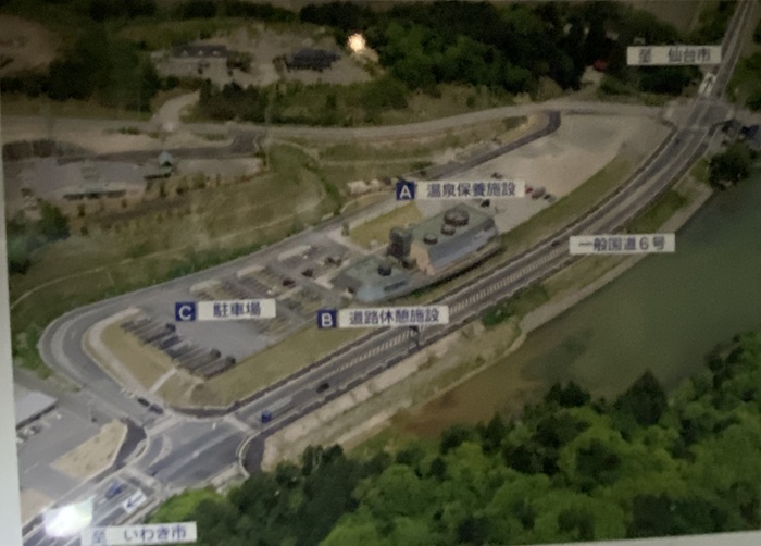 道の駅ならはの案内図