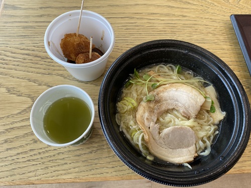 テイクアウトの佐野ラーメン