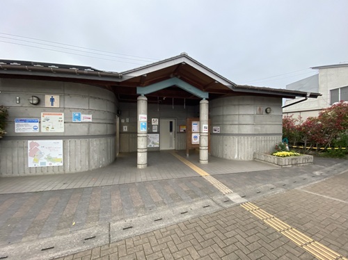 道の駅きつれがわのトイレット外観