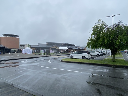 道の駅きつれがわの駐車場